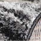 Високоворсний килим Fiber Shaggy 1295А Black-Dark Grey - Висока якість за найкращою ціною в Україні зображення 4.